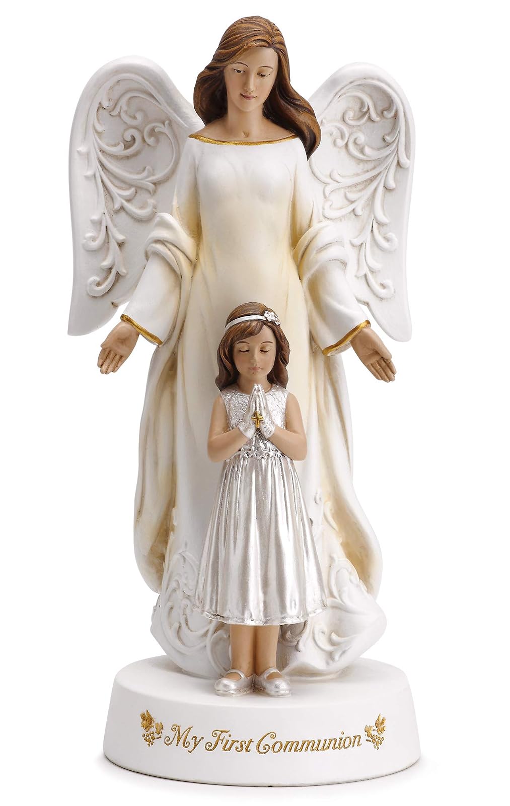 Roman - 7.75"H COMMUNION ANGEL WITH GIRL