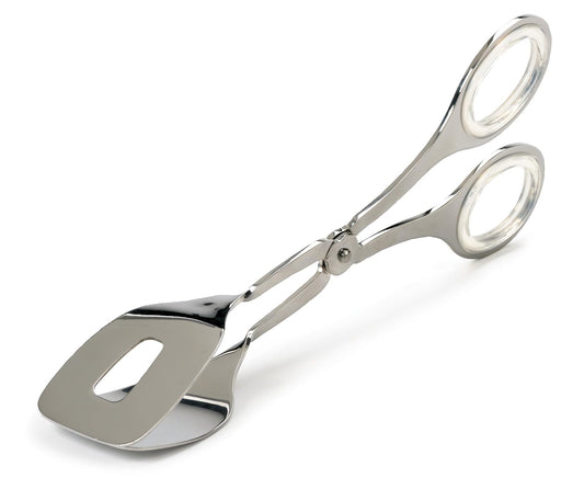 RSVP International Endurance Serving Collection Kitchen Tongs, Large, Stainless Steel