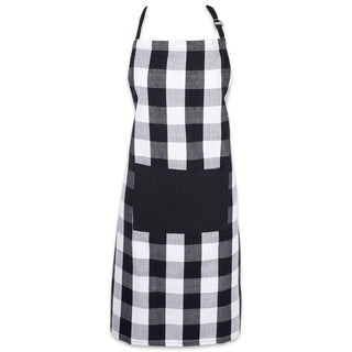 DII Apron, One Size, Black & White