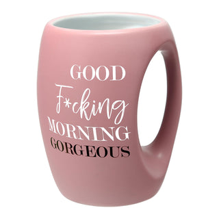 Pavilion Gift Company Drinking Cup, 16 Ounces, Pink, White, Black