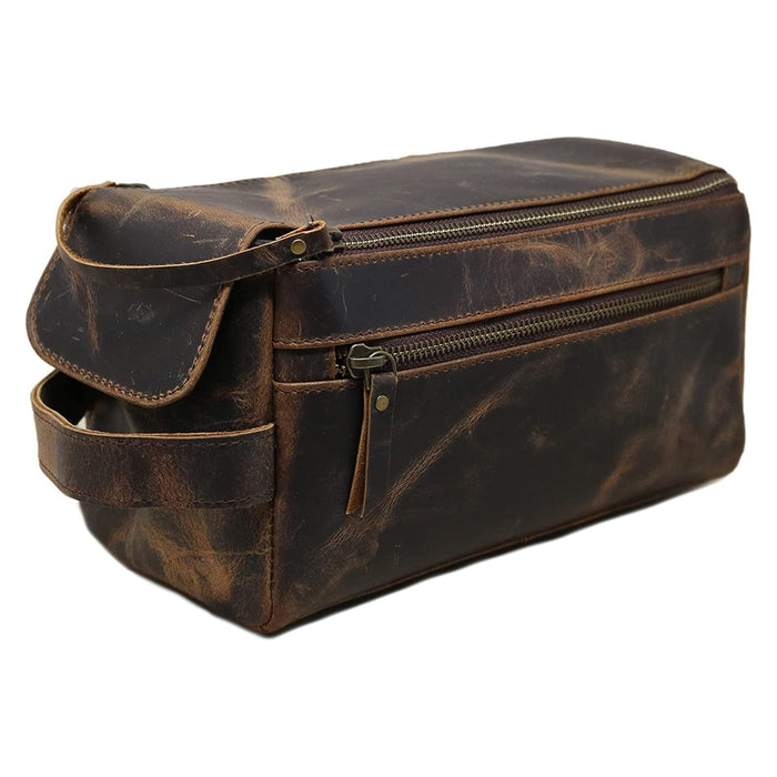 HG-LTHR Cosmetic Case, m, brown