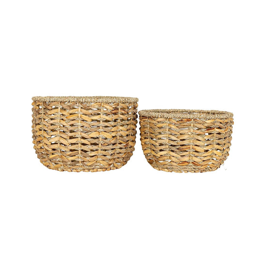 Foreside Home and Garden Basket, Natural, Modern
