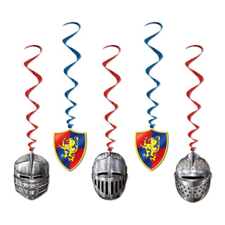 Beistle Medieval Whirls (5/Pkg)