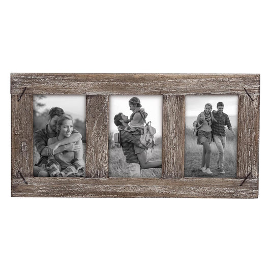 Foreside Home and Garden Picture Frame, 4x6, Brown