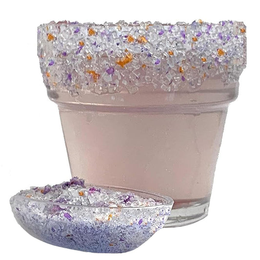 Ultimate Baker Snowy River Halloween Cocktail Salt - Naturally Colored Margarita Salt, Margarita Rimmer, Beverage Rimmer, Cocktail Rimming Salt, Decorative Salt, Kosher (16oz Bag)