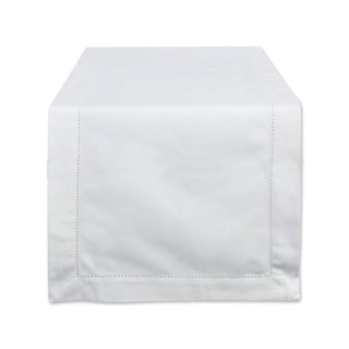 DII Table Runner, 14 x 108", Off White