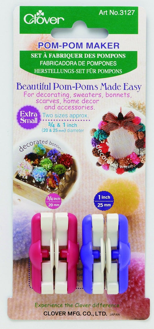 CLOVER 3127 Extra Small Pom Pom Maker