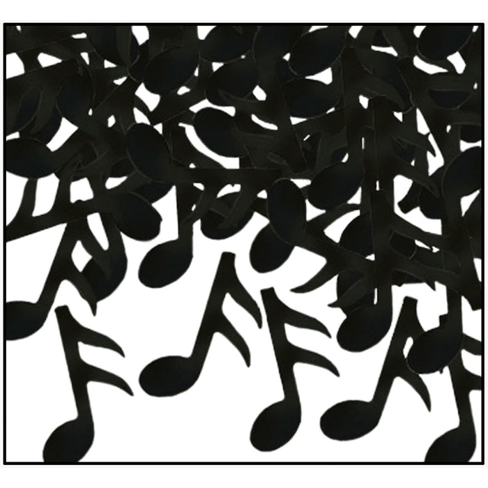 Beistle Confetti, 1 Count (Pack of 1), Black
