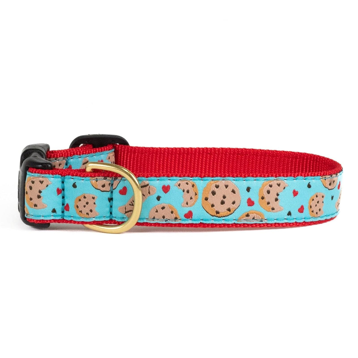 Up Country Animal Collar, Large (15"-21") 1" width, Blue