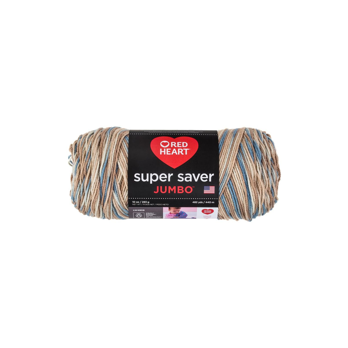 Red Heart Yarn, 1-Pack, Mirage