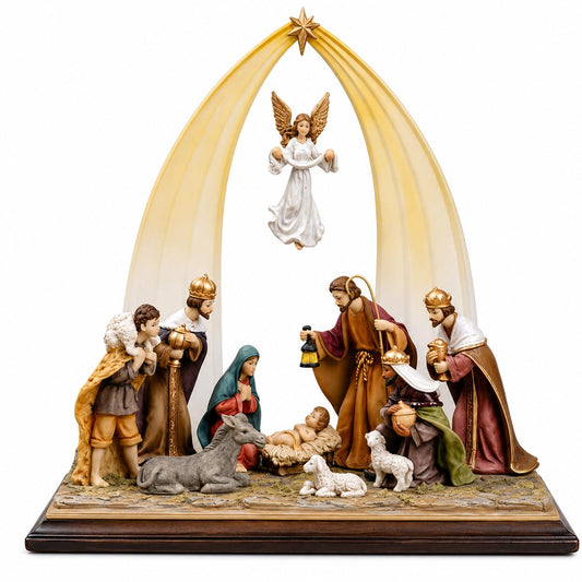 Comfy Hour 12.5 Inch Nativity Set Figurine, Holy Family Scene, 1 Piece