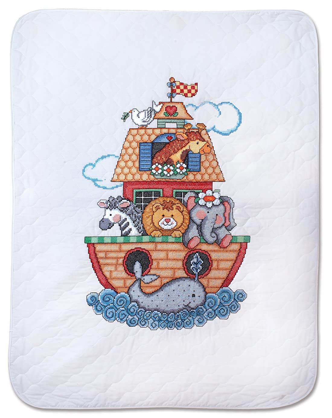 Design Works Crafts Art Craft Kit, 43" x 34", White/Multicolor