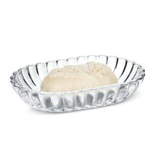 Abbott Collection Soap Dish, 5.5"L, Clear