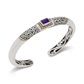 DEVATA Bracelet, Size L, Amethyst