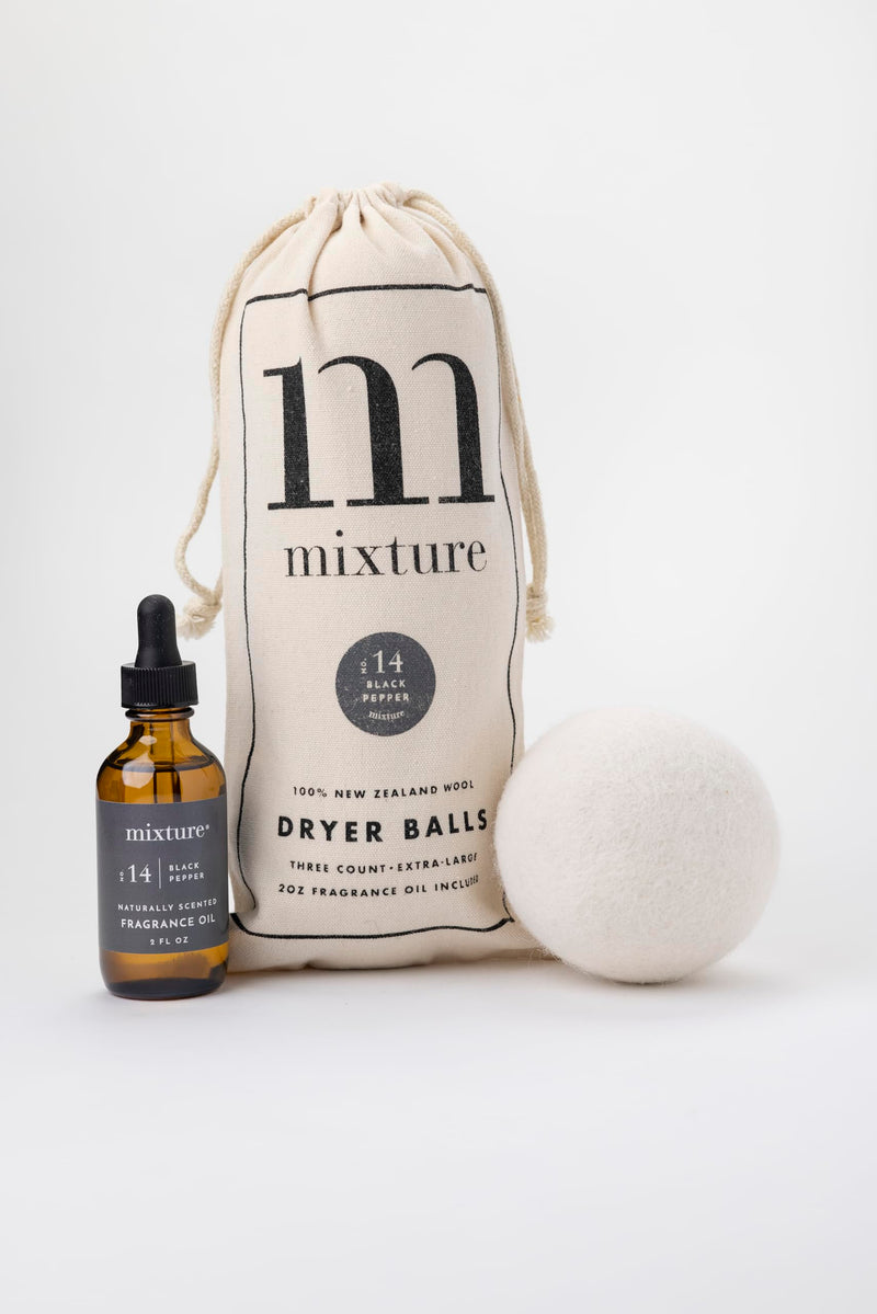 Mixture No 14 Black Pepper Wool Dryer Balls 3-Pack