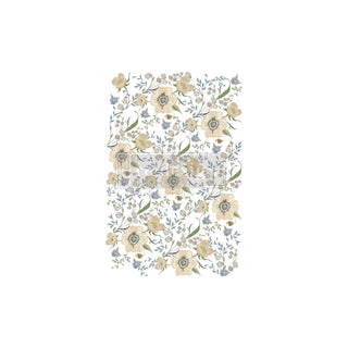 Redesign with Prima Iron On Transfer Design, Goldenrod Florals - 24"x35", Golden