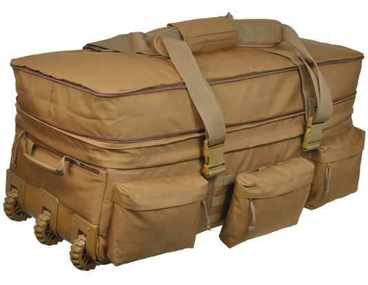 Sandpiper of California 2038-O-CB Rolling Loadout Luggage X-Large Bag (Brown, 15.5x37x17-Inch)