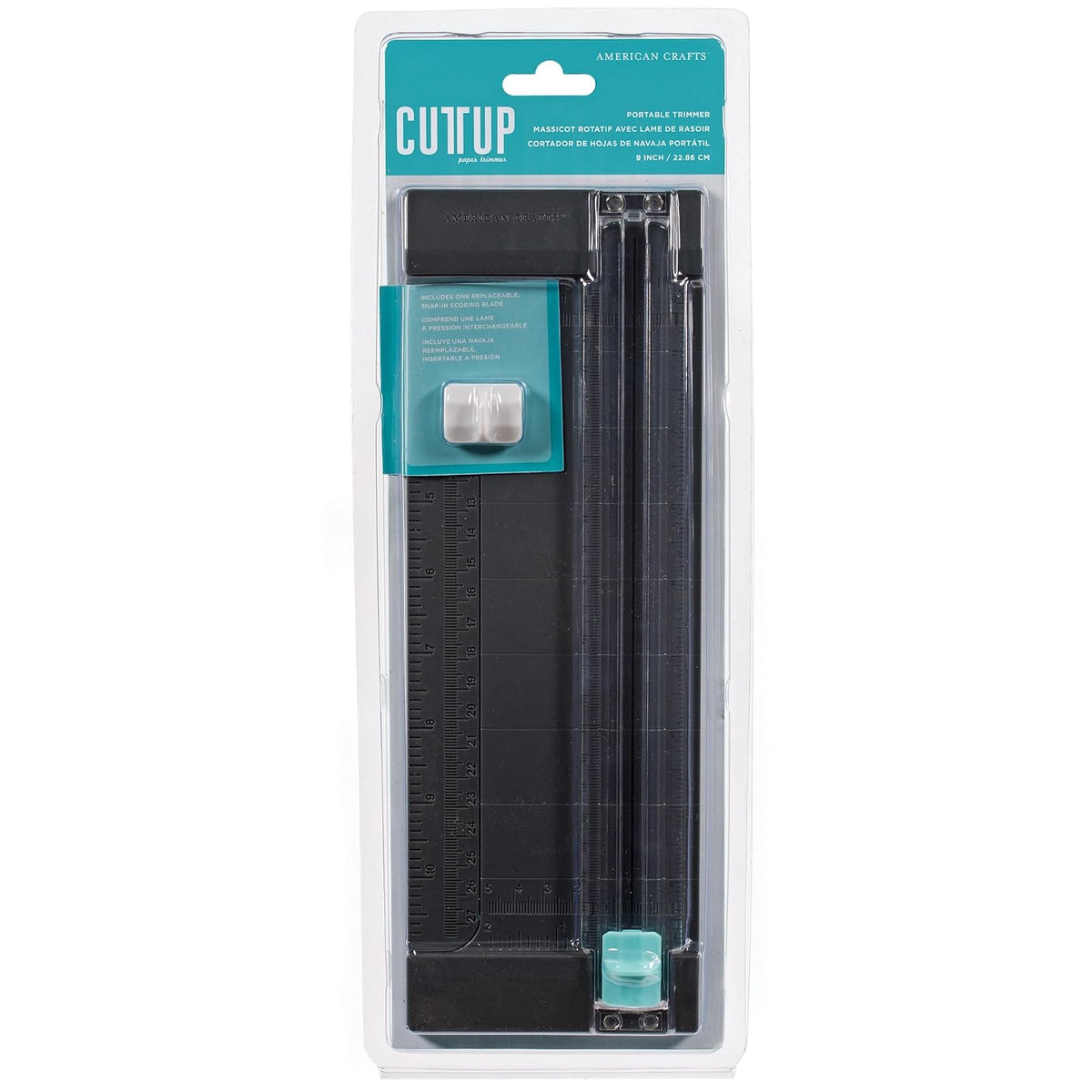 American Crafts Die Cut Machine, 9-Inch, Grey