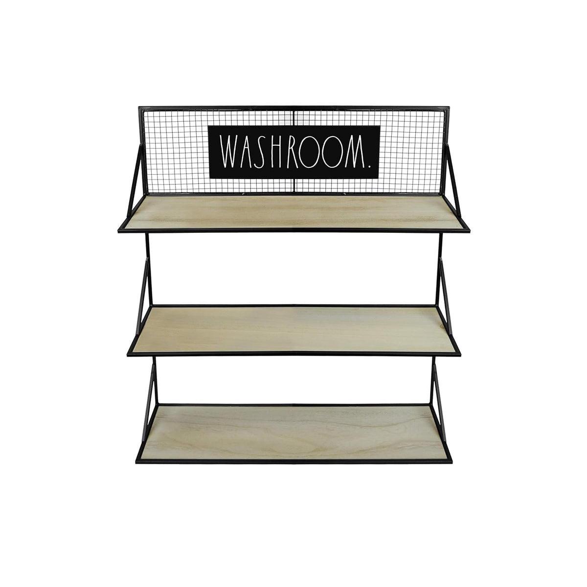 Rae Dunn Shelf, 27.5 x 7.85 x 31.5 inches