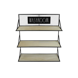 Rae Dunn Shelf, 27.5 x 7.85 x 31.5 inches