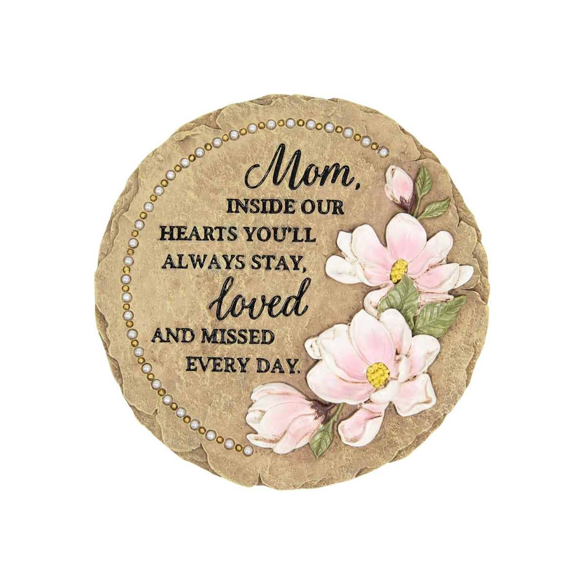 Carson Decorative Signage, 9", Brown, Pink