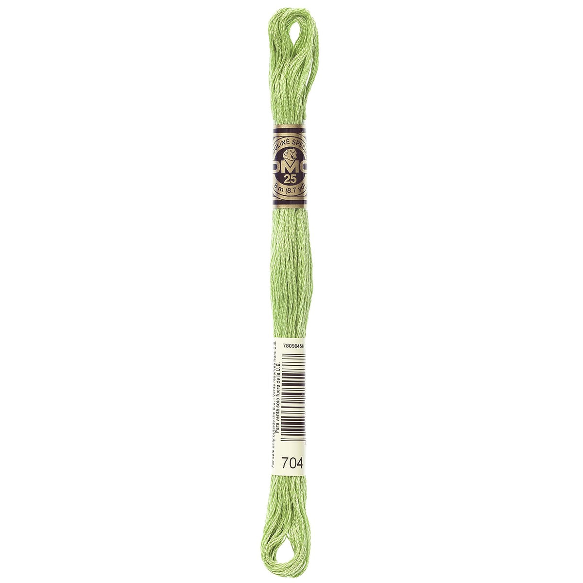 DMC Yarn, six-strand, #704 Green