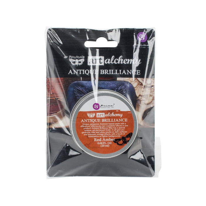 PRIMA MARKETING INC Glitter, 1 Count (Pack of 1), Antique Brilliance-red Amber .