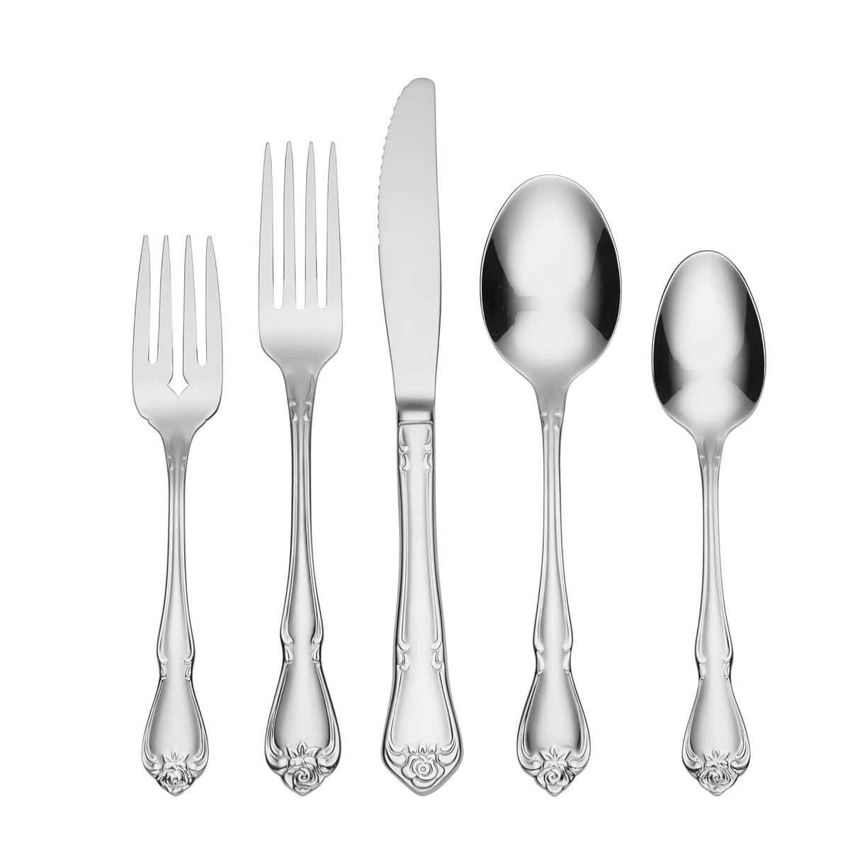 Oneida Spoon, 45 Piece, Silver