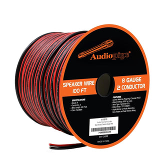 Audiopipe Electronic Wire, Full Spool, Black