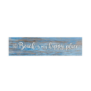 P. Graham Dunn Decorative Signage, 6 x 1.5, Beach My Happy Place