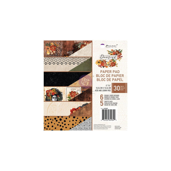 PRIMA MARKETING INC Sheet Paper, 6"x6" Paper, Multicolored
