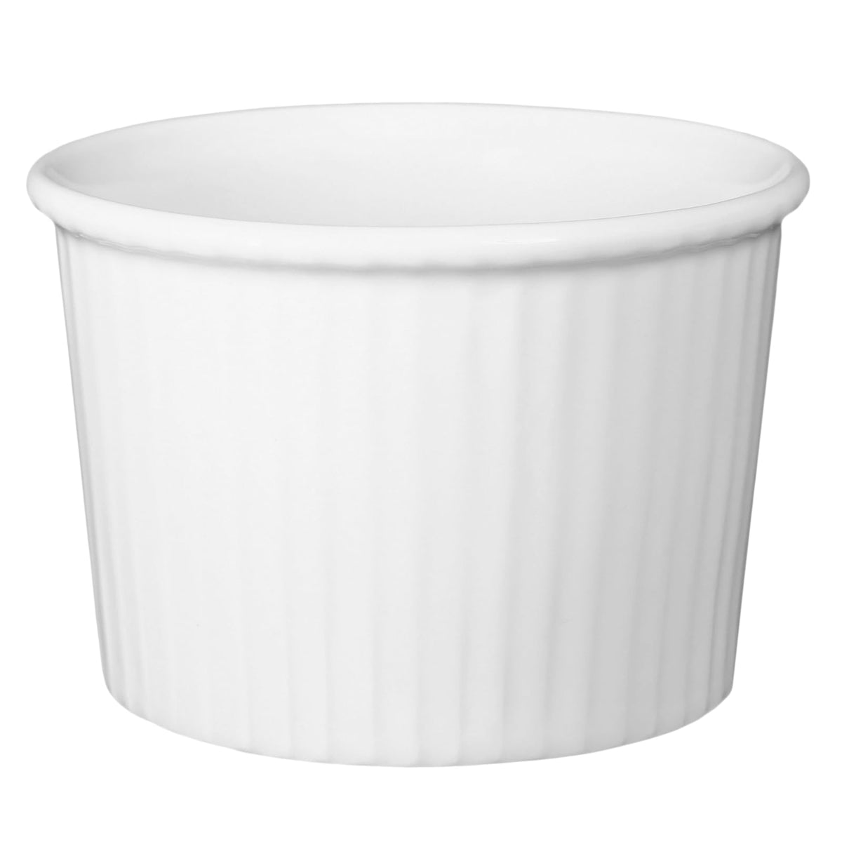 Pillivuyt Casseroles, 4 oz, White