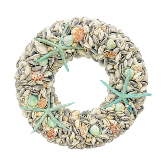 Galt International Wreath, 23.6 inch, Blue/Aqua