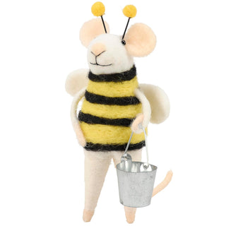 Primitives by Kathy Figurine, 2.50" x 5.50" x 3.25", Critter - Halloween Bee Mou