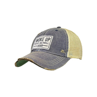 Vintage Life Hat, Navy Blue, Snapback
