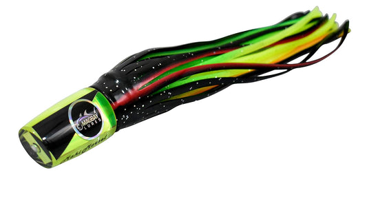 MagBay Lures Mahi Mahi Lure Tuna Lure Marlin & Wahoo - Mahi Morsel 9" (Green Black)