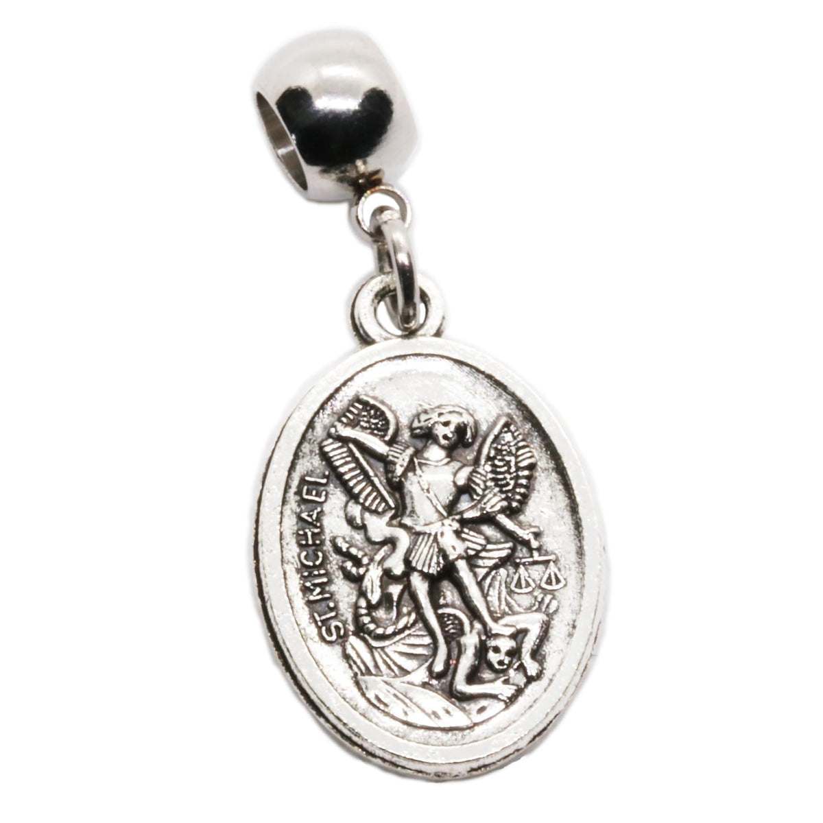 Dave The Bunny Charm, Medium, silver