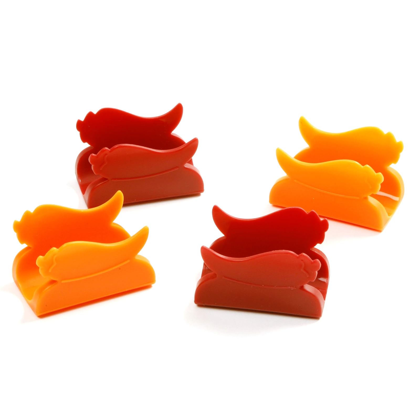 Norpro 1095 Taco Holders, Multicolored, Set of 4