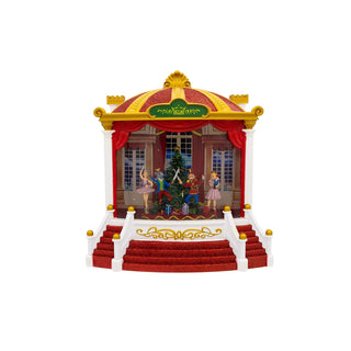 Kurt S. Adler Electric Lantern, Approx. 5.75" x 4.0" x 9.25", Red