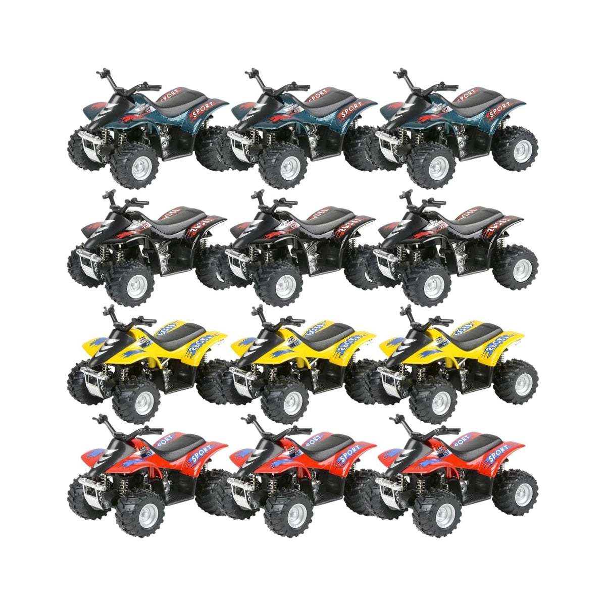 Rhode Island Novelty Non Riding Toy Vehicle, 3.75 inches, Metallic