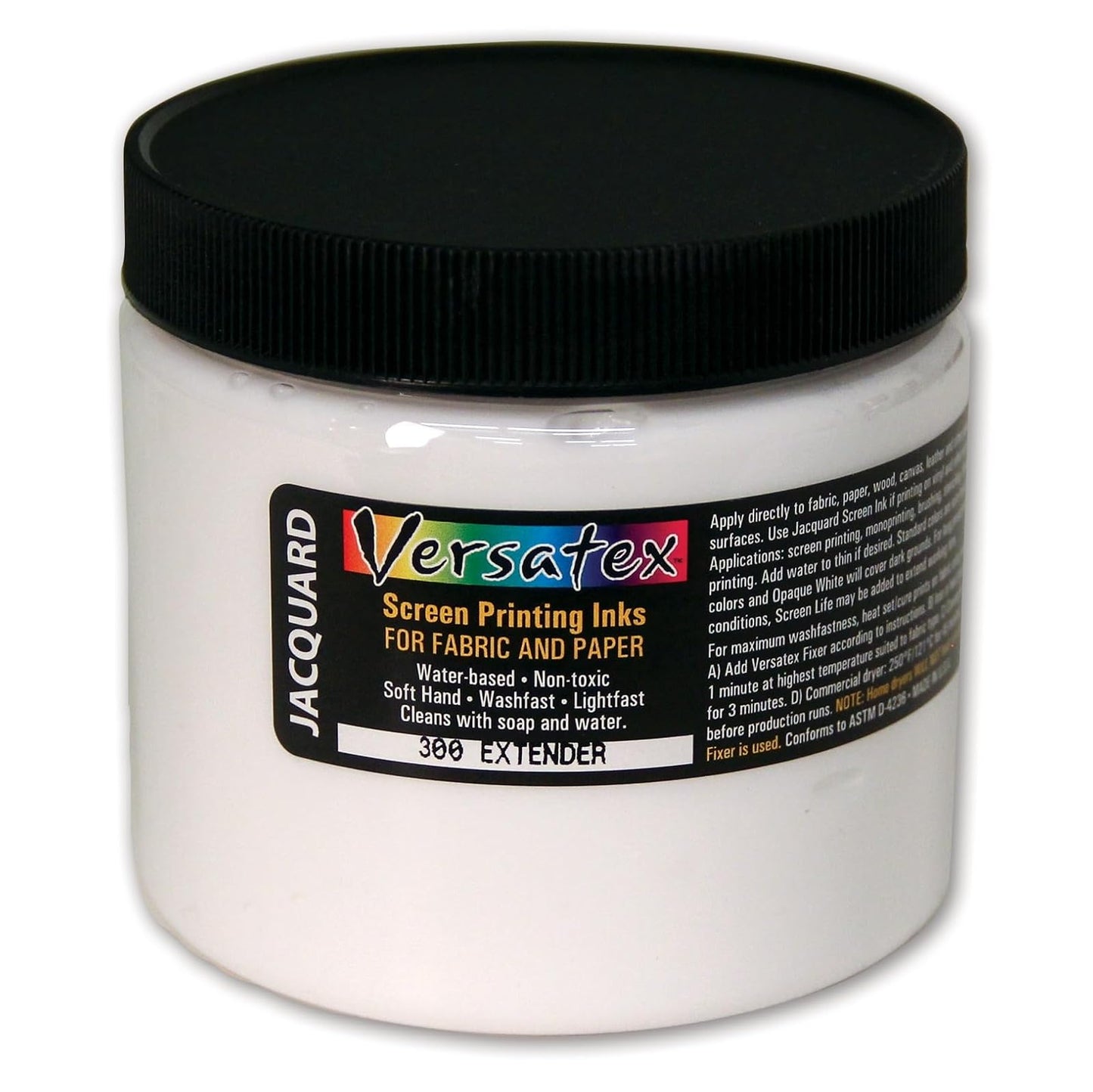 Jacquard, 16 oz, Extender Versatex Screen Printing Inks, None