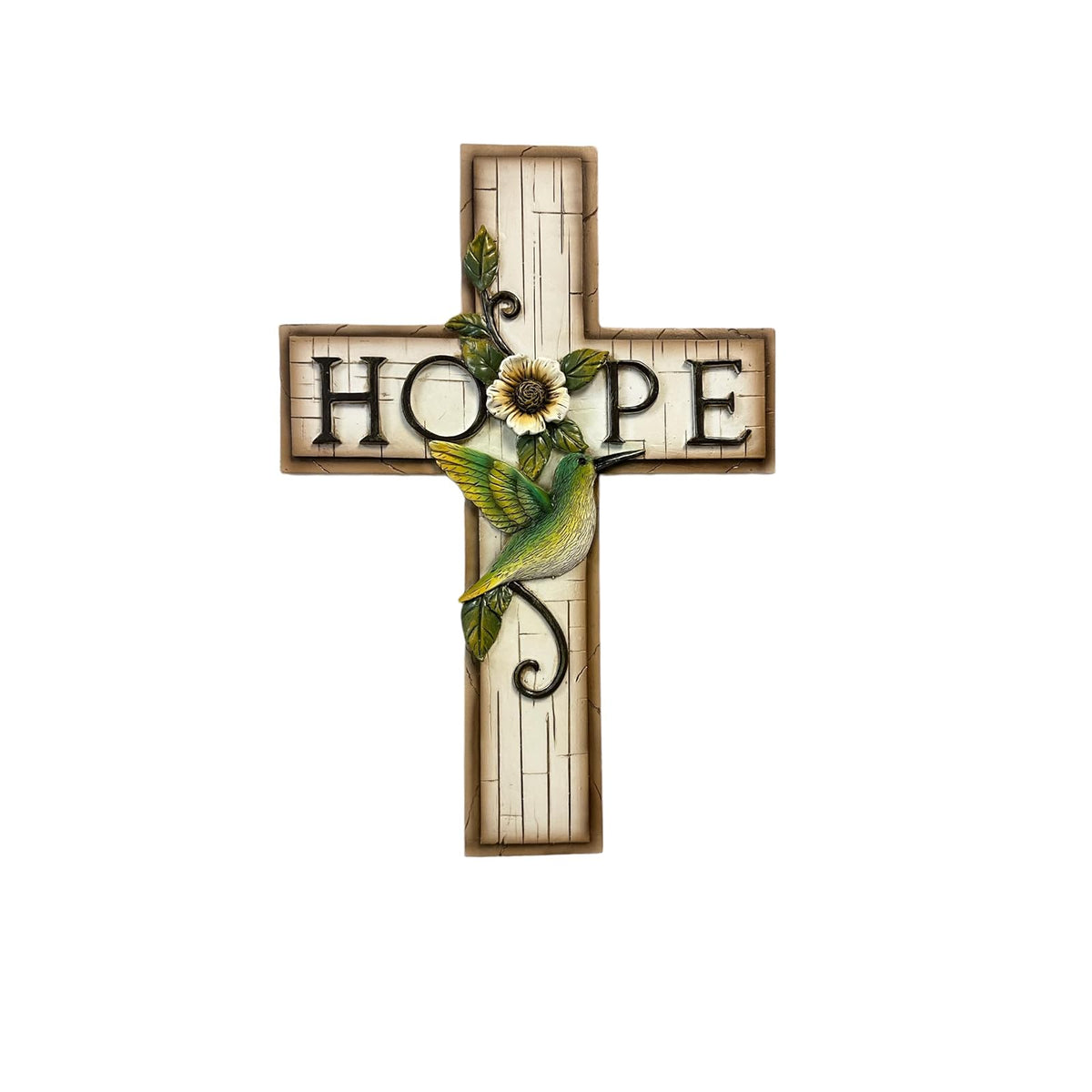 De Leon Collections Wall Art, 12.8"L x 9"W, White; Green; Yellow; Brown