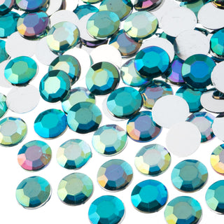 John Bead Craft Bead, 12mm (SS50), Turquoise AB