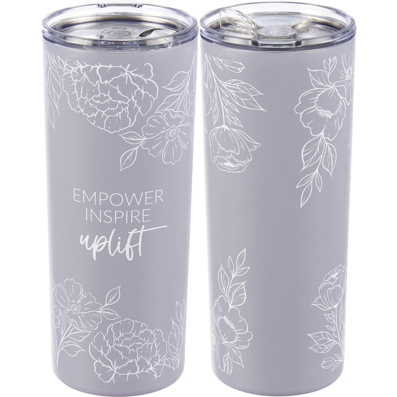 Primitives by Kathy Coffee Tumbler - Empower Inspire Uplift