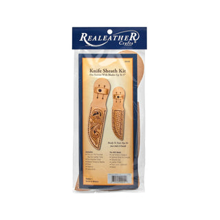 Realeather Art Craft Kit, 4 inches, Natural