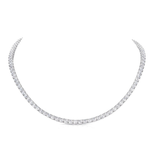 Diamond Treats Necklace, 16 inches (extendable to 18 inches), Silver
