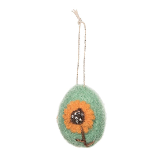 GALLERIE II Hanging Ornament, 1.77"H x 2.36"L x 1.77" W, Green
