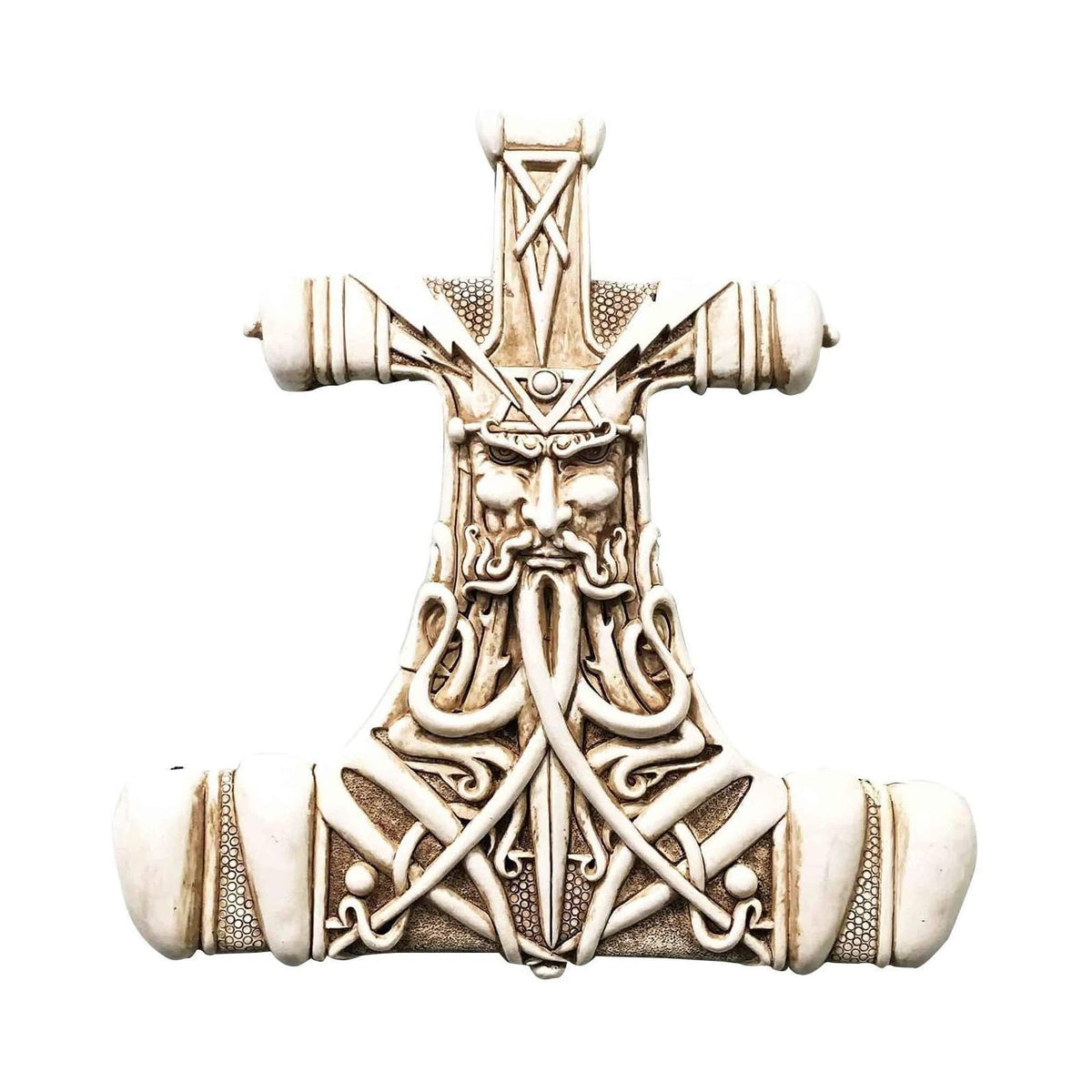 Pacific Giftware Figurine, 12.25" Tall 12" long, Norse
