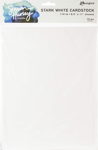 Ranger Card Stock, 8.5 x 11 inches, White