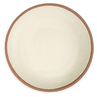 Q Squared Dishware Plate, 10 Inch Diameter, Terracotta